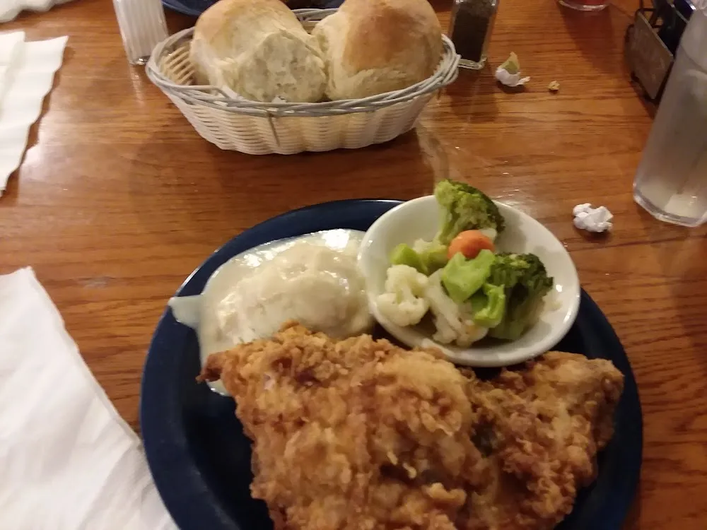2 Piece Fried Chicken and Mixed Vegetables