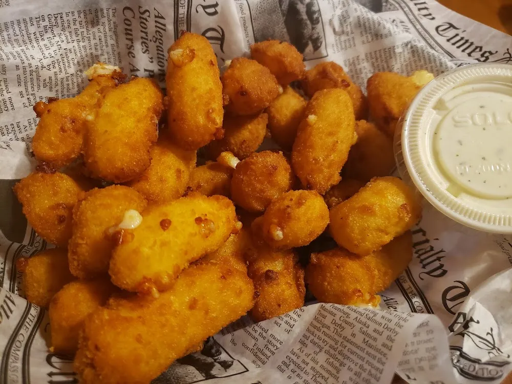 Breaded White Cheddar Curds