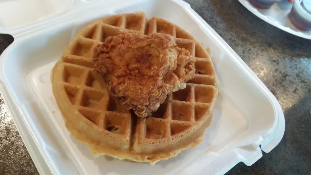 Chicken and Waffle Lunch