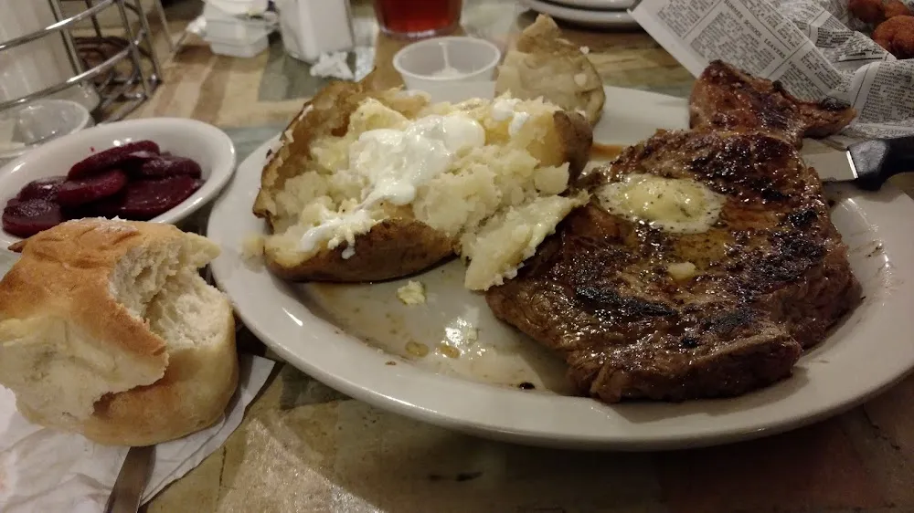 Ribeye Steak Baked Potato